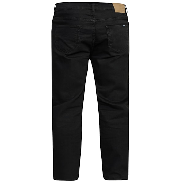 Duke Herr D555 Rockford Carlos Stretch Jeans 52S Svart Black 52S