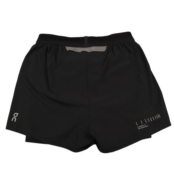 On Dam/Dam Lumos Performance 2 i 1 Löparshorts 12 UK Eclipse Grey 12 UK