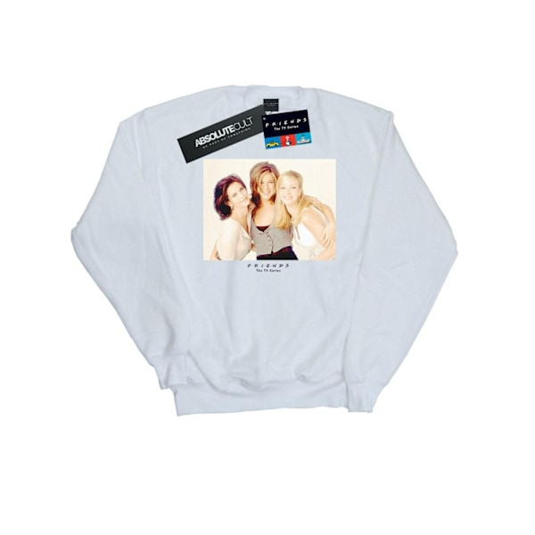 Friends Dam/Damer Flickor Foto Sweatshirt M Vit White M