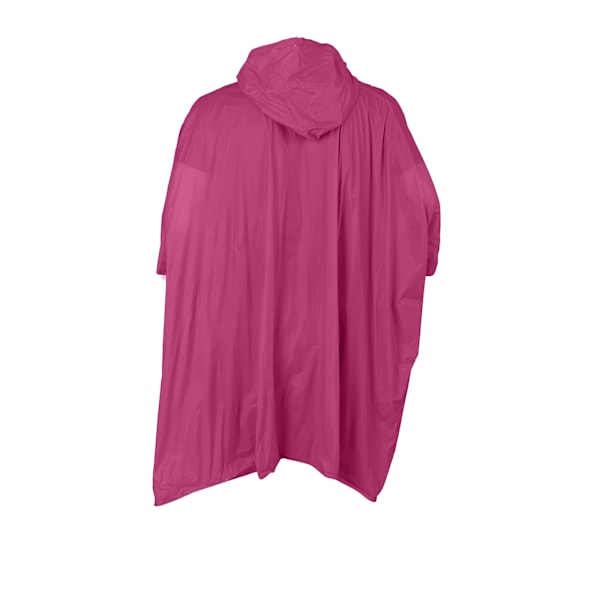 Splashmacs Barn/Barn Plast Regnponcho En Storlek (6/12 År) Fuchsia One Size (6/12 Years)