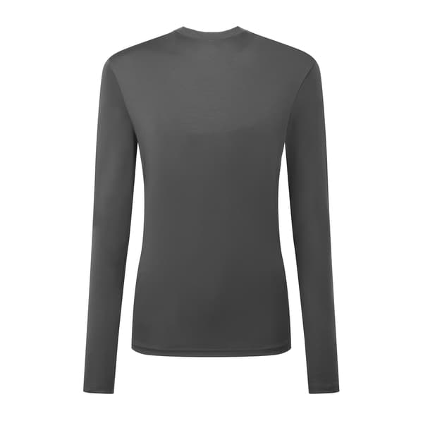 TriDri Långärmad träningströja för dam XL Mörkgrå Charcoal XL