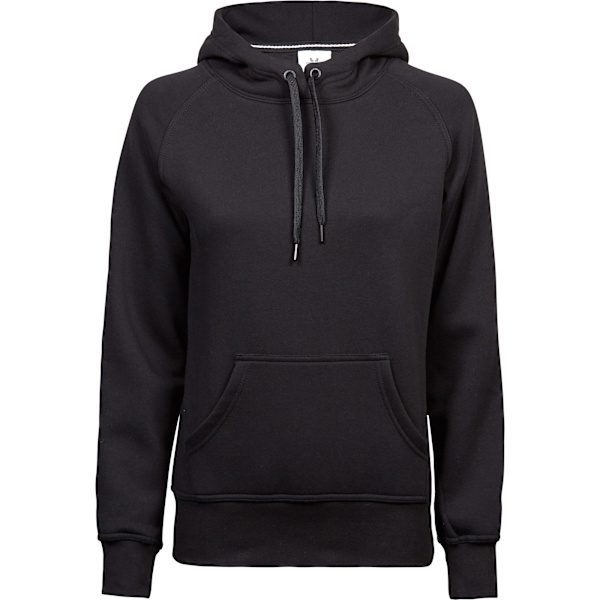 Tee Jays Dam/Dam Hooded Sweatshirt XL Svart Black XL