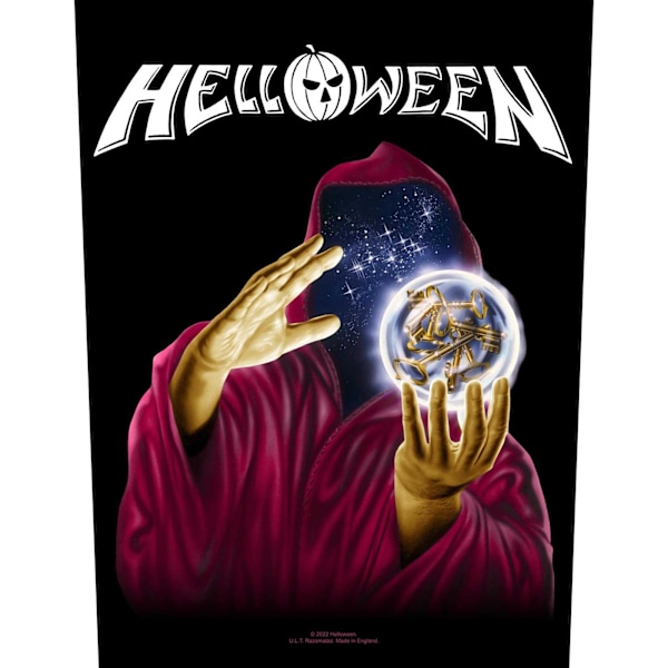 Helloween Keeper Of The Seven Keys Patch One Size Röd/Svart/Vit Red/Black/White One Size