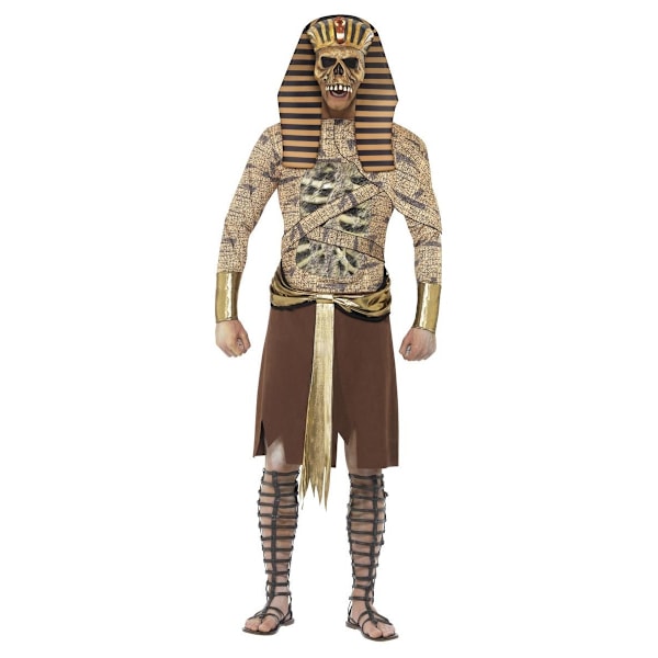 Smiffys Zombie Farao Kostymset Herr M Guld Gold M