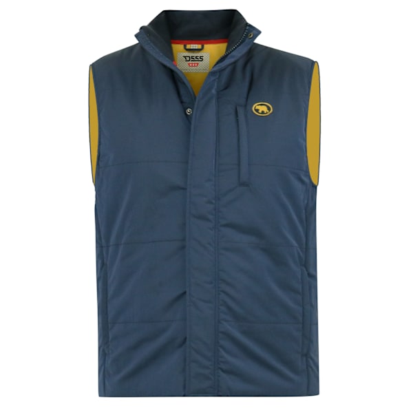 Duke Herr D555 Felipe 2 Framficksad Vadderad Kingsize Väst 4XL Marinblå Navy 4XL