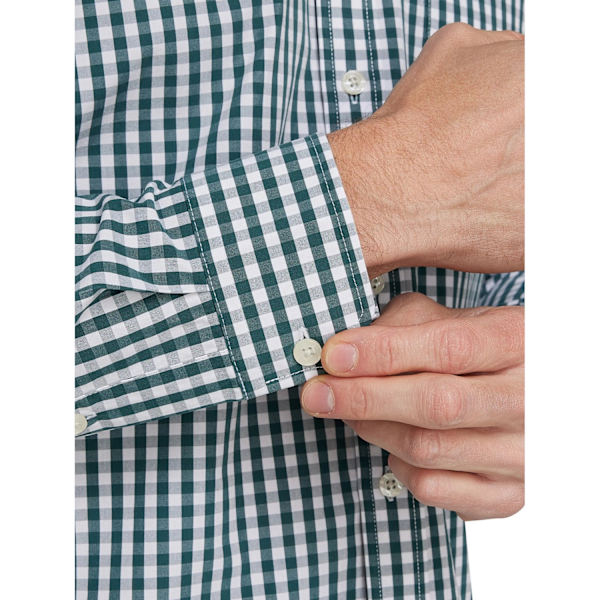 Raging Bull Herr Gingham Klassisk Långärmad Skjorta 6XL Skog Forest 6XL