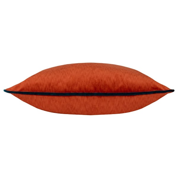 Paoletti Torto Sammetskuddeöverdrag Rektangulär 30cm x 60cm Tegelröd Brick Red/Teal 30cm x 60cm