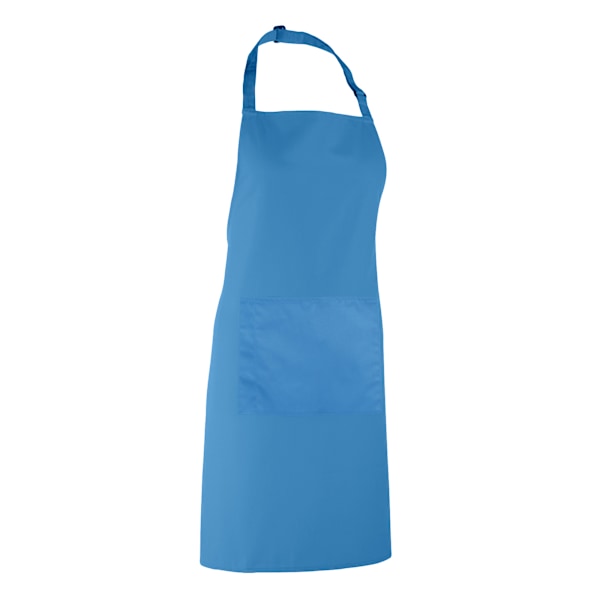 Premier Dam/Kvinnors Färger Bip Förkläde Med Ficka / Arbetskläder Sapphire One Size