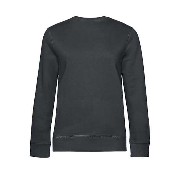 B&C Dam/Dam Queen Crew Neck Tröja S Asfalt Asphalt S