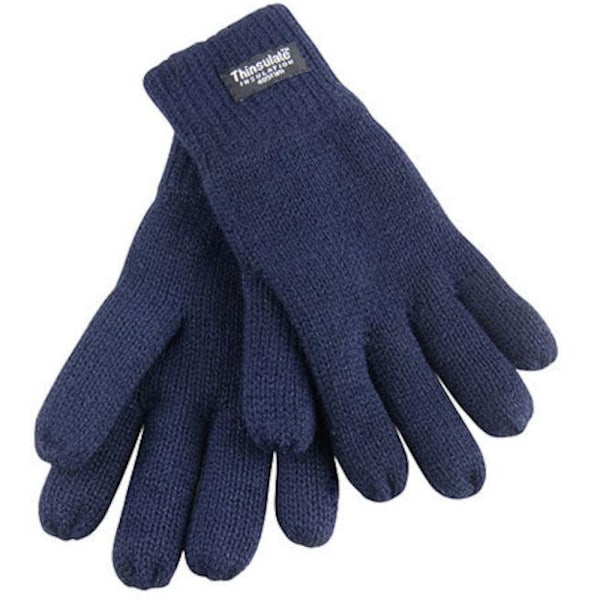 Result Unisex Thinsulate-fodrade termiska handskar (40g 3M) S-M Marinblå Navy Blue S-M