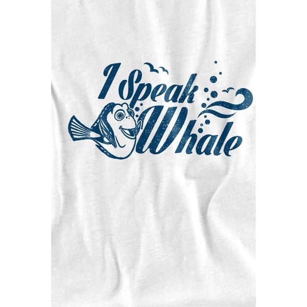 Finding Nemo Barn/Kids Jag Talar Val Dory T-shirt 7-8 År White 7-8 Years