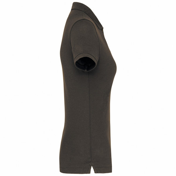WK. Designad För Arbete Dam/Kvinnor Piqué Anti-Bakteriell Pikétröja Dark Grey 18 UK