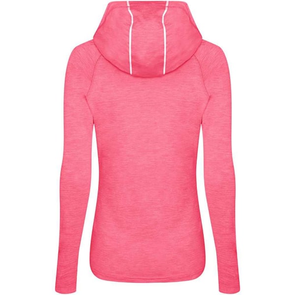 AWDis Cool Dam/Damer Krage Halsduk Topp XL Elektrisk Rosa Melange Electric Pink Melange XL