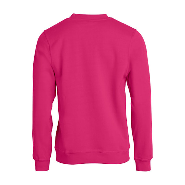 Clique Unisex Vuxen Basic Rund Hals Sweatshirt L Ljus Rosa Bright Pink L