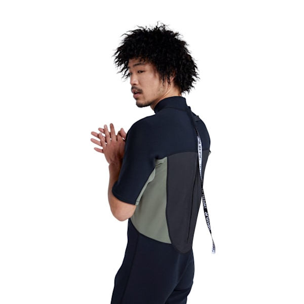 Animal Mens Slater Short Wetsuit L-XL Svart Black L-XL