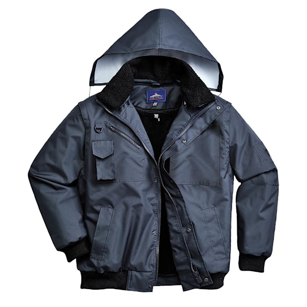 Portwest Herr 4-i-1 Bomberjacka 3XL Marinblå Navy 3XL