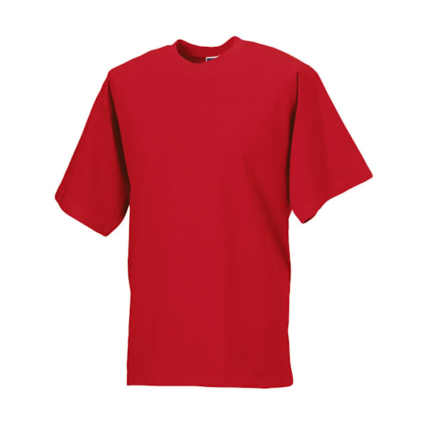 Jerzees Colours Classic T-shirt för män, kortärmad, L, klassisk röd Classic Red L