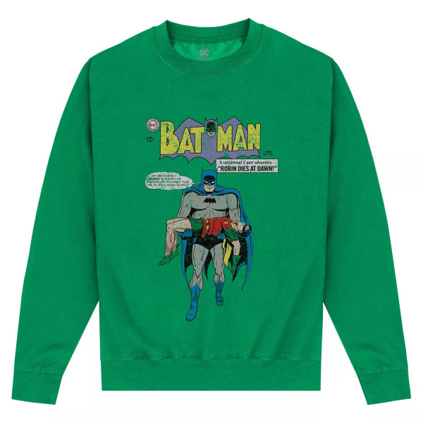 Batman Unisex Vuxen Robin Dies At Dawn Sweatshirt L Celtic Gree Celtic Green L
