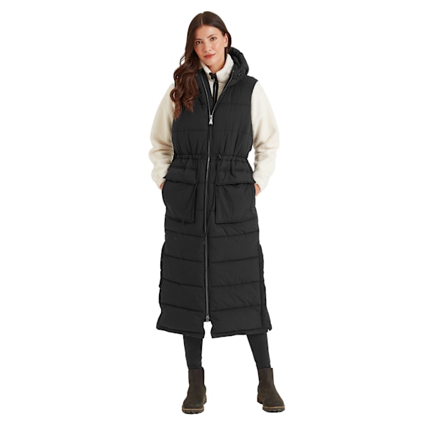 TOG24 Dam/Kvinna Welham Vadderad Gilet Storlek 10 UK Svart Black 10 UK