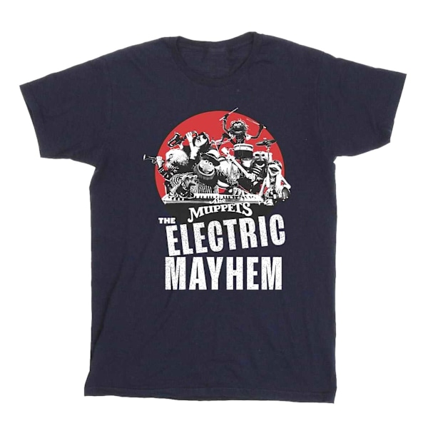 Mupparna Herr Mayhem Bomulls T-shirt 3XL Marinblå Navy Blue 3XL