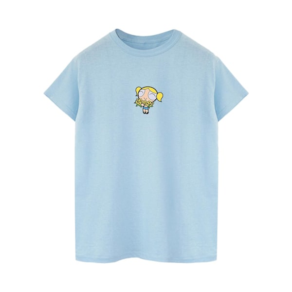 The Powerpuff Girls Dam/Damer Bomull Boyfriend T-Shirt XXL Baby Blue XXL