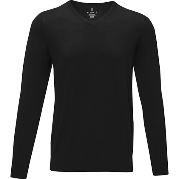 Elevate Herr Stanton Pullover S Solid Black Solid Black S