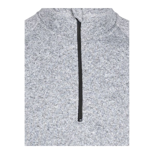 Trespass Corsham Marl Halvzip Fleece Top XL Grå för Herr Grey XL