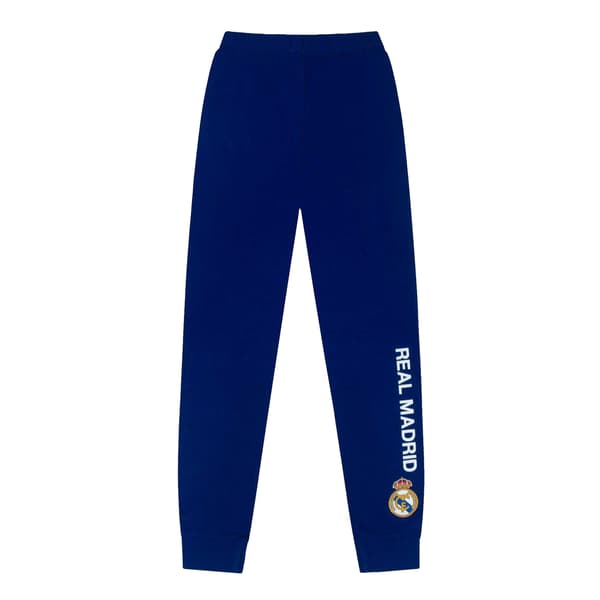 Real Madrid CF Pojkar Lång Pyjamas Set 13-14 År Reflexblå Reflex Blue 13-14 Years