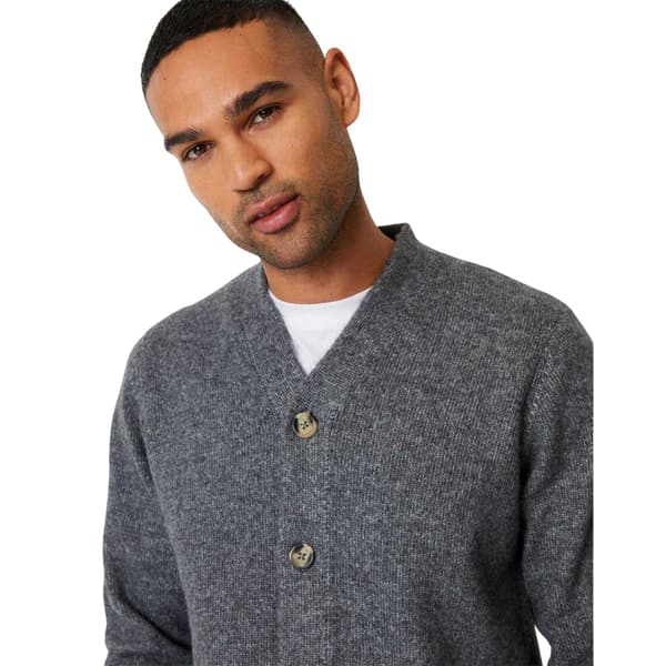 Threadbare Herr Dutch Cardigan XXL Taupe Micro Taupe Micro XXL
