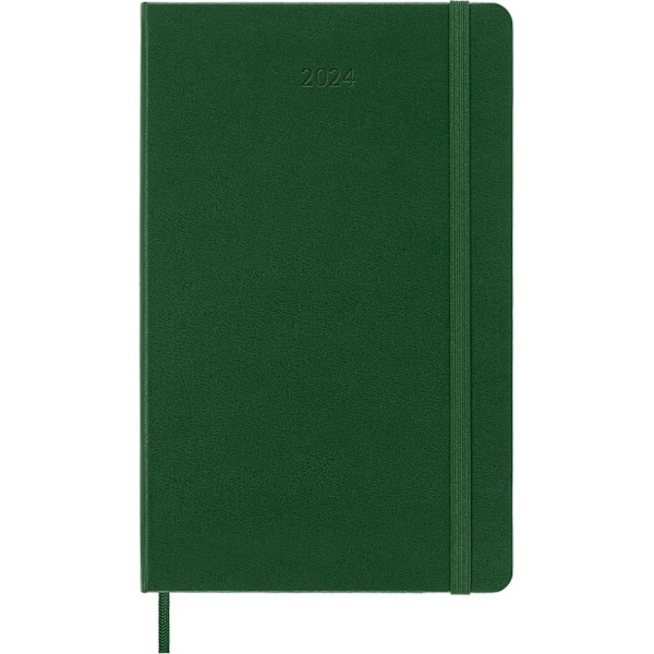 Moleskine 12M veckoplanerare L One Size Myrtle Green Myrtle Green One Size