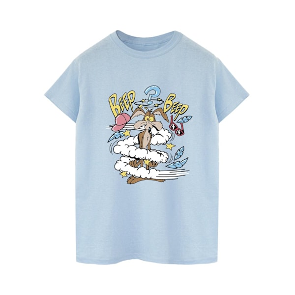 Looney Tunes Mens Coyote Daze T-Shirt S Baby Blue Baby Blue S