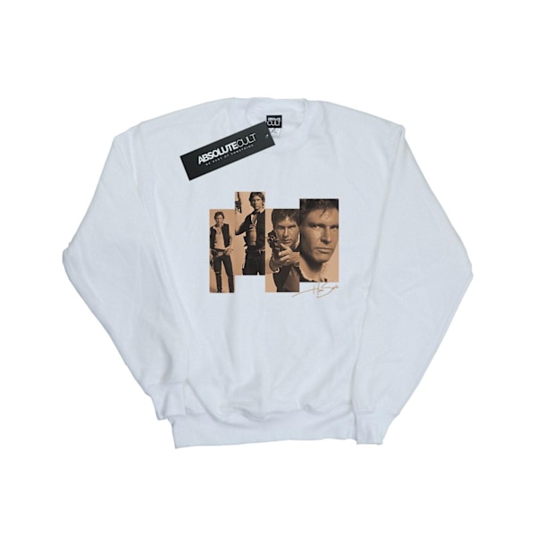 Star Wars Dam/Damer Han Solo Fotoshoot Sweatshirt XL Vit White XL