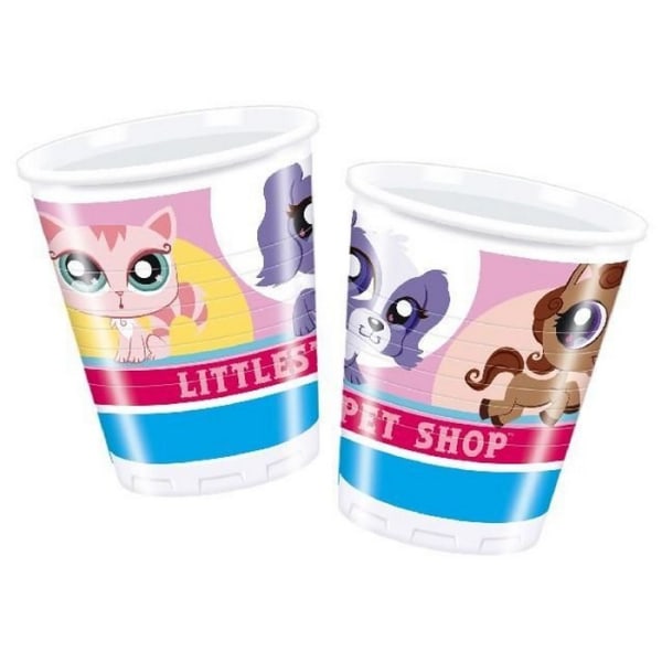 Littlest Pet Shop Plast Characters Party Cup (Pack om 8) En Multicoloured One Size