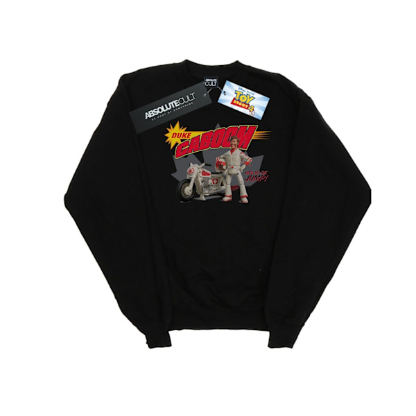 Disney Pojkar Toy Story 4 Duke Caboom King Of The Jump Sweatshirt Black 7-8 Years