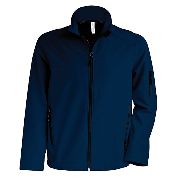 Kariban Herr Modern Softshell 3-lagers Prestandajacka Navy XL