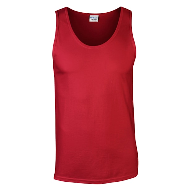 Gildan Unisex Adult Softstyle Tank Top M Röd Red M