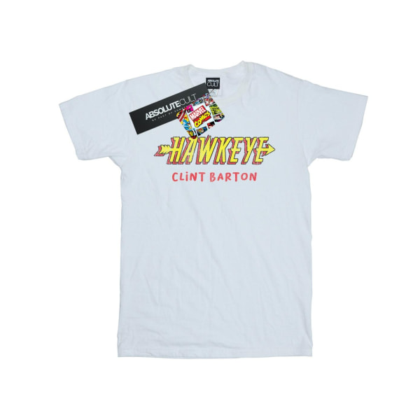 Marvel Mens Hawkeye AKA Clint Barton T-shirt XL Vit White XL