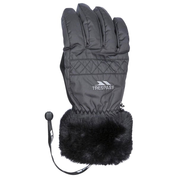 Trespass Dam/Dam Yanki Gloves XL Svart Black XL
