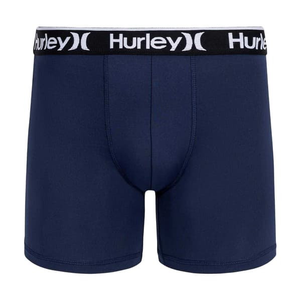 Hurley Herr Enfärgade Boxertrosor (3-pack) S Marinblå/Grå/Svart Navy/Grey/Black S