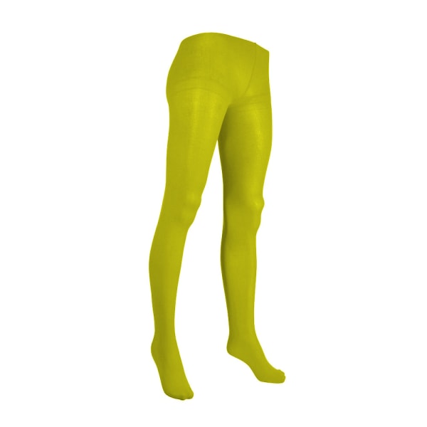 Bristol Novelty Modetights för kvinnor/damer One Size Gul Yellow One Size