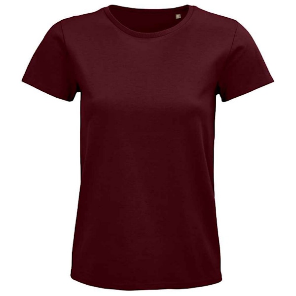 SOLS Dam/Kvinnor Pioneer Ekologisk T-shirt S Bourgogne Burgundy S