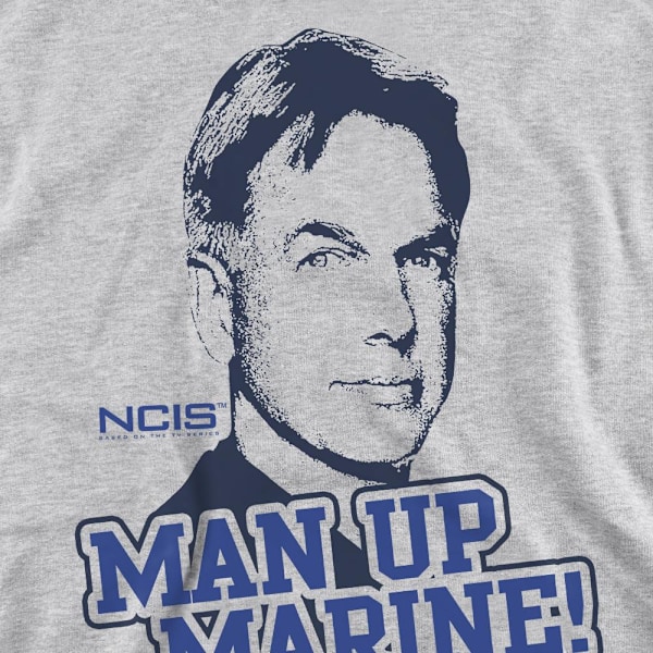 NCIS Unisex Vuxen Man Up Sweatshirt XL Sport Heather Sport Heather XL
