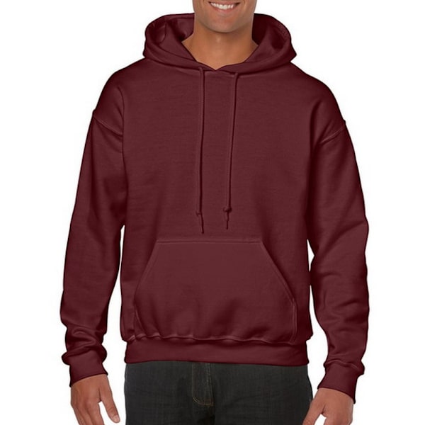 Gildan Heavy Blend Unisex Hoodie för Vuxna / Hoodie M Ma Maroon M