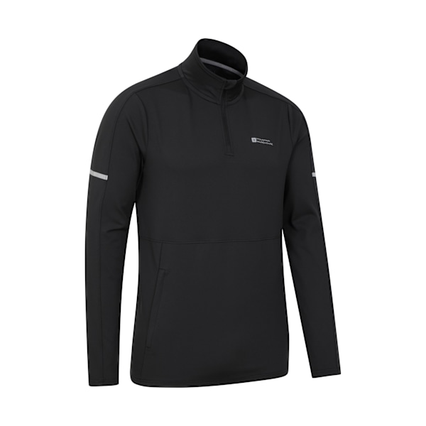 Mountain Warehouse Core Recycled Half Zip Midlayer 4XL Svart Black 4XL