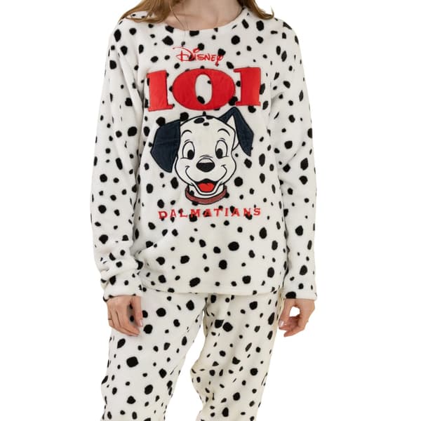 101 Dalmatiner Dam Pongo Lång Pyjamas Set M Vit/Svart White/Black M