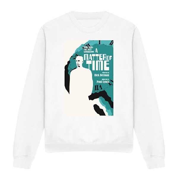 Star Trek Unisex Vuxen The Next Generation Säsong 5 Avsnitt 9 S White S