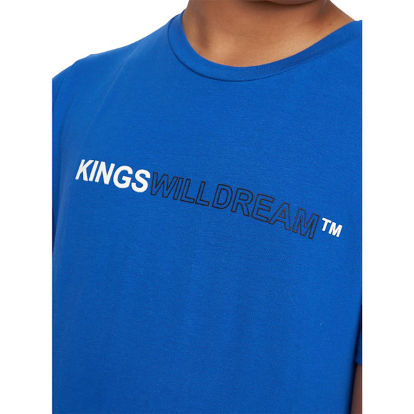 Kings Will Dream Boys Quinn T-shirt 13-14 år Lapisblå/Svart Lapis Blue/Black/White 13-14 Years