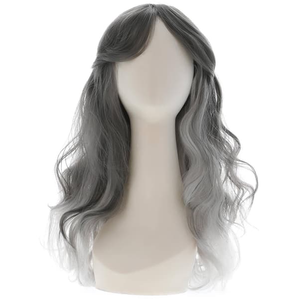 Smiffys Deluxe Gotisk Brud Peruk One Size Grå/Svart Grey/Black One Size