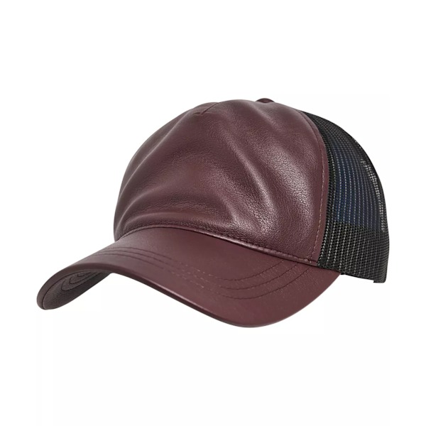 Flexfit Unisex Trucker Cap, En Storlek, Maroon/Svart Maroon/Black One Size