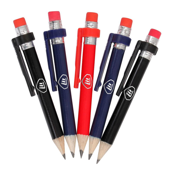 Masters träpenna (paket med 5) One Size Marinblå/Svart/Röd Navy/Black/Red One Size